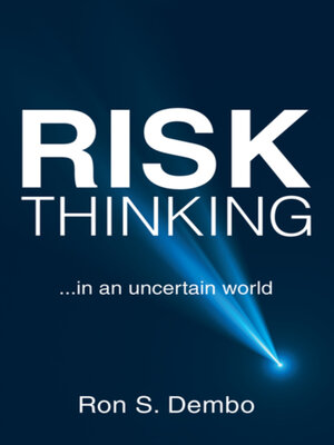 cover image of Risk Thinking